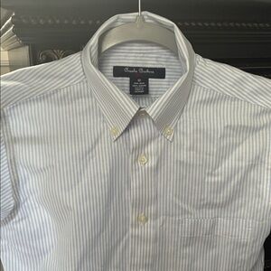 Brooks Brothers 
Boys
Light Blue Pinstripe Button Down Shirt